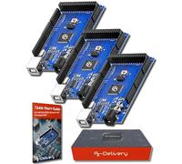 AZDelivery 3 x Compatible with AZ-MEGA2560-Board Compatible with AZ-MEGA2560-Board Controller Board including eBook