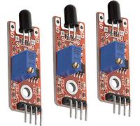 AZDelivery 3 x KY-026 Flame Fire Detection Sensor Module compatible with Arduino Including E-Book!