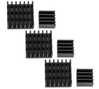 AZDelivery 3 x Passive Black Heatsink 2 pcs Cooler Set for Raspberry Pi Models A + B including eBook