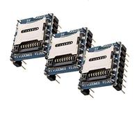 AZDelivery 3 x WTV020 Audio Module MP3 Player With MicroSD Card Reader compatible with Arduino Including E-Book!