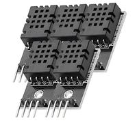 AZDelivery 5 x DHT20 Digital Temperature Sensor and Humidity Sensor with I2C Interface 2.5V to 5.5V Compatible with Raspberry Pi Board for DIY Microelectronics Projects