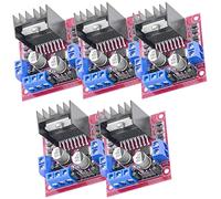 AZDelivery 5 x Dual H Bridge DC Motor Driver Controller Board Module AZ-L298N | for Arduino smart car robot | Logical voltage 5V