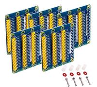 AZDelivery 5 x GPIO Extension Board for Raspberry Pi 1A+, 2B, 3B, 3B+, 3A+ with Practical Labeling and Triple Pins, Includes E-Book