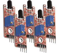 AZDelivery 5 x KY-026 Flame Fire Detection Sensor Module compatible with Arduino Including E-Book!