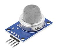 AZDelivery 5 x MQ-2 Butane Hydrogen Gas Smoke Detector LPG MQ2 Air Quality Sensor Module Compatible with Arduino and Raspberry Pi including E-Book!