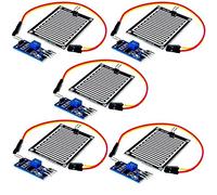 AZDelivery 5 x Raindrop Snow Humidity Detection Controller Sensor Module compatible with Arduino Including E-Book!