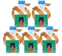 AZDelivery 5 x Raspberry Pi Zero Mini Camera Module 5MP 1080p Webcam Support OV5647 Sensor, with FFC Flex Ribbon Cable Replacement Flex Cable 30cm Including E-Book!