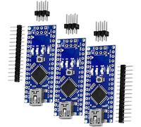 AZDelivery AZ-Nano V3-Board Mini USB Board FT232RL Compatible with ATmega328 16MHz Compatible with ATmega328P Micro Controller, Including E-Book! (3PCS)