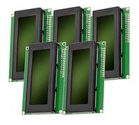 AZDelivery Compatible with HD44780 2004 4x20 Serial LCD Black Character Green Backlight Display Board 3.3V 5V Compatible with Arduino and Raspberry Pi Including E-book! (Pack of 5)