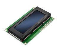 AZDelivery Compatible with HD44780 2004 4x20 Serial LCD White Character Blue Backlight Display Board 3.3V 5V Compatible with Arduino and Raspberry Pi Including E-book!
