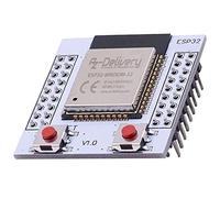 AZDelivery ESP32 WROOM-32 WLAN WiFi Bluetooth Microcontroller with free Adapter Board compatible with Arduino and Raspberry Pi including E-Book!