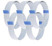 AZDelivery Flex Ribbon Cable 100 cm (40 inches) FFC Ribbon Flex Extension Cable compatible with Raspberry Pi Camera Module/Display including E-Book! (Pack of 5)