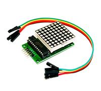 AZDelivery MAX7219 8 x 8 Dot Matrix MCU 64 LED Panel Display Module compatible with Arduino Including E-Book!