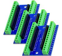 AZDelivery Nano V3.0 Terminal Adapter Board Expansion with Screw Terminals, Module Board compatible with Arduino including E-Book! (Pack of 3)