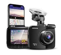 AZDOME Autokamera mit 4K Auflösung, WiFi Dashcam mit GPS und Loop-Aufnahme, Dash Cam mit 170° Weitwinkelobjektiv und Nachtsicht, Dash Camera mit G-Sensor, Parkmonitor und Bewegungserkennung(GS63H)