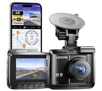 AZDOME GS63H Dashcam Front Rear 4K GPS WiFi Dash Cam Car with Starvis