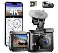 AZDOME GS63H Pro Dashcam Front Rear 4K GPS WiFi Dash Cam Car with Starvis