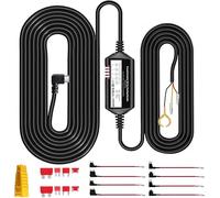 AZDOME Hardwire Kit for M300 M301 Dash Cam Parking Mode Cable Kit 12V-24V to 5V, Low Voltage Protection, LP/Mini/ATO/Micro2 Fuse Charging Cable with Micro USB Port for M300 M301(JYX04)