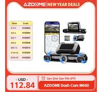 AZDOME M660 4 Channel Car 360 Degree 4K Dashcam