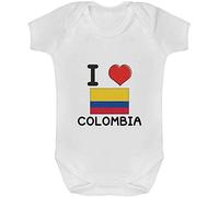 Azeeda 0-3 Month 'I Love Colombia' Baby Grow/Bodysuit (GR00097305)