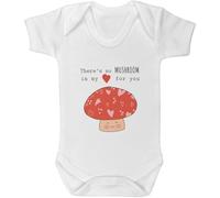 Azeeda 0-3 Month 'So Mushroom Room In My Heart' Baby Grow/Bodysuit (GR00128124)