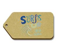 Azeeda 10 x 'Surfs Up Lets Roll' 66mm x 34mm Gift Tags (TG00157736)