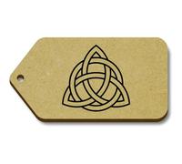 Azeeda 10 x 'Triquetra Celtic Triple Knot Symbol' 66mm x 34mm Gift Tags (TG00152516)