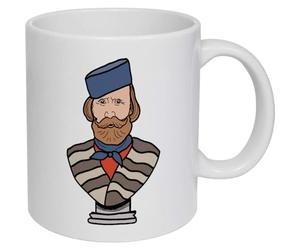 Azeeda 11oz (320ml) 'Giuseppe Garibaldi ' Ceramic Mug/Cup (MG00066618)