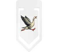 Azeeda 141mm 'Angry Goose Running' Giant Plastic Paper Clip (CC00104831)