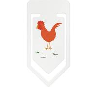 Azeeda 141mm 'Chicken On The Prowl' Giant Plastic Paper Clip (CC00118635)