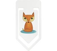 Azeeda 141mm 'Cute Little Foxy' Giant Plastic Paper Clip (CC00120077)