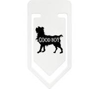 Azeeda 141mm 'Good Boy Scruffy Dog' Giant Plastic Paper Clip (CC00114113)