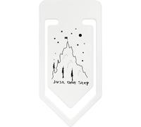 Azeeda 141mm 'Just One Step At A Time' Giant Plastic Paper Clip (CC00112171)