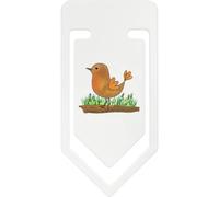 Azeeda 141mm 'Little Brown Bird' Giant Plastic Paper Clip (CC00112593)