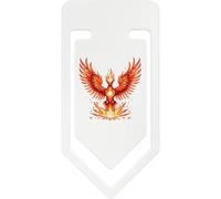 Azeeda 141mm 'Phoenix Rising from Flames' Giant Plastic Paper Clip (CC00111163)