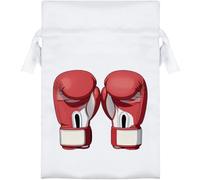 Azeeda 15cm 'Boxing Gloves' Satin Drawstring Bag/Pouch (SB00153749)