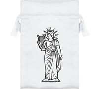 Azeeda 15cm 'Gr od Apollo' Satin Drawstring Bag/Pouch (SB00148769)