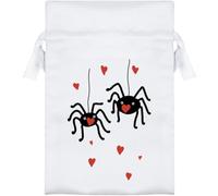Azeeda 15cm 'Love Comes In Many Forms' Satin Drawstring Bag/Pouch (SB00157940)
