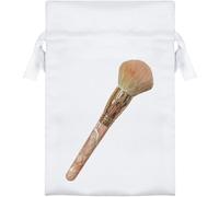 Azeeda 15cm 'Makeup Brush' Satin Drawstring Bag/Pouch (SB00153233)