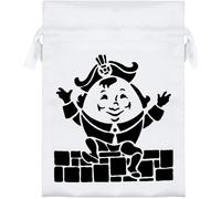 Azeeda 18cm 'Humpty Dumpty' Satin Drawstring Bag/Pouch (SB00139782)