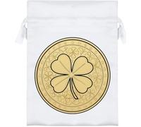 Azeeda 18cm 'Lucky Penny' Satin Drawstring Bag/Pouch (SB00147554)