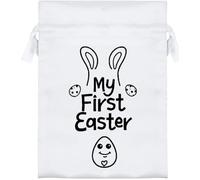 Azeeda 18cm 'My First Easter' Satin Drawstring Bag/Pouch (SB00146642)