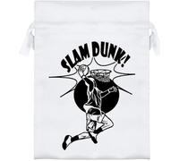 Azeeda 18cm 'Slam Dunk' Satin Drawstring Bag/Pouch (SB00148946)