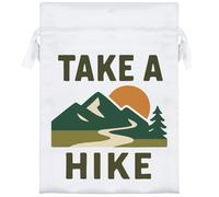 Azeeda 18cm 'Take a Hike Mountains' Satin Drawstring Bag/Pouch (SB00124862)