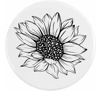 Azeeda 2 x 38mm 'Beautiful Sunflower ' Small Button Pin Badges (BB00149675)