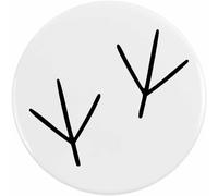 Azeeda 2 x 38mm 'Bird Foot prints' Small Button Pin Badges (BB00147647)