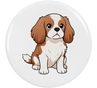 Azeeda 2 x 38mm 'Cavalier King Charles Spaniel Puppy' Small Button Pin Badges (BB00161482)