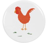 Azeeda 2 x 38mm 'Chicken On The Prowl' Small Button Pin Badges (BB00173695)