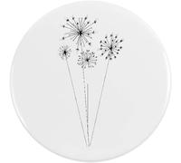 Azeeda 2 x 38mm 'Dandelion Clocks' Small Button Pin Badges (BB00049321)