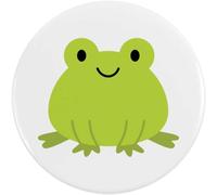 Azeeda 2 x 38mm 'Fred the Frog' Small Button Pin Badges (BB00164212)